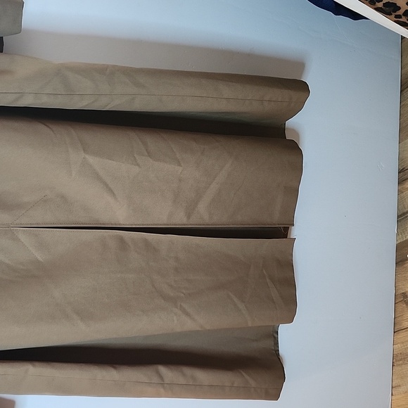 Etienne Aigner Tan Trench Coat Classic Relaxed Fit - Picture 9 of 16